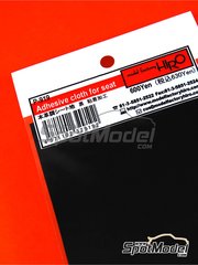 Model Factory Hiro P945: Detail - Adhesive cloth for seat, Leather